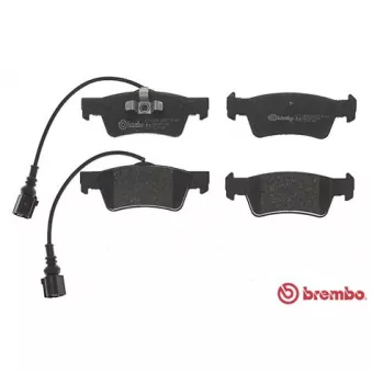 Jeu de 4 plaquettes de frein arrière BREMBO P 85 068
