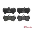 Jeu de 4 plaquettes de frein avant BREMBO P 85 069 - Visuel 1