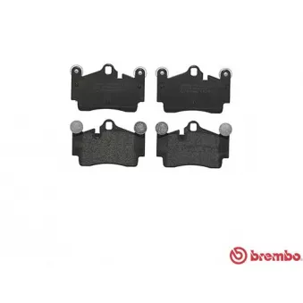 Jeu de 4 plaquettes de frein arrière BREMBO P 85 070