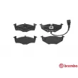 Jeu de 4 plaquettes de frein avant BREMBO P 85 071 - Visuel 1