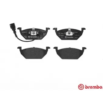 Jeu de 4 plaquettes de frein avant BREMBO P 85 072
