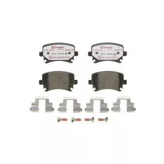 Jeu de 4 plaquettes de frein arrière BREMBO P 85 073X