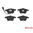 Jeu de 4 plaquettes de frein avant BREMBO P 85 079 - Visuel 1