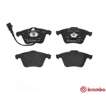 Jeu de 4 plaquettes de frein avant BREMBO P 85 079