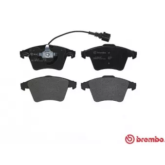 Jeu de 4 plaquettes de frein avant BREMBO P 85 081