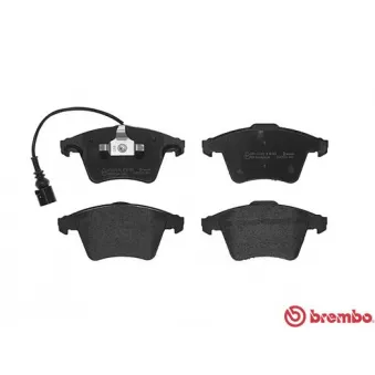 Jeu de 4 plaquettes de frein avant BREMBO P 85 082