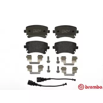 Jeu de 4 plaquettes de frein arrière BREMBO P 85 083