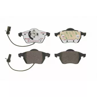 Jeu de 4 plaquettes de frein avant BREMBO P 85 085X