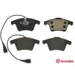 Jeu de 4 plaquettes de frein avant BREMBO P 85 090 - Visuel 1