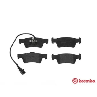 Jeu de 4 plaquettes de frein arrière BREMBO P 85 091