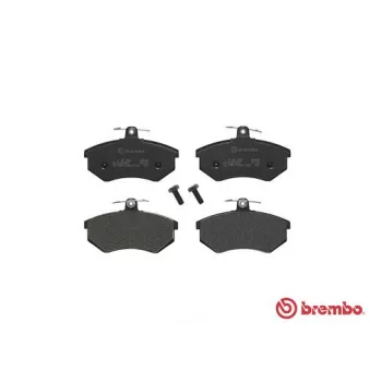 Jeu de 4 plaquettes de frein avant BREMBO P 85 092