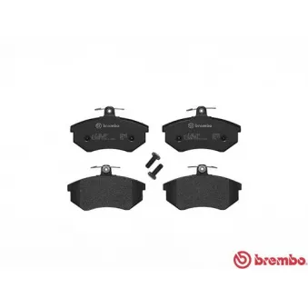 Jeu de 4 plaquettes de frein avant BREMBO P 85 093