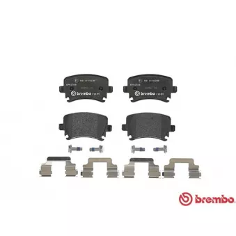 Jeu de 4 plaquettes de frein arrière BREMBO P 85 095