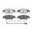 Jeu de 4 plaquettes de frein avant BREMBO P 85 098X - Visuel 1