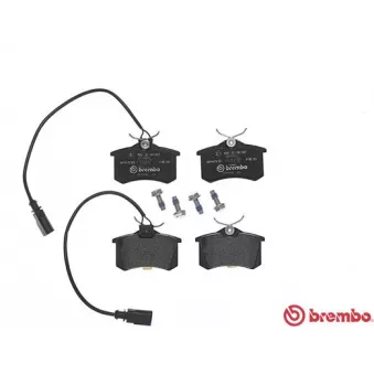 Jeu de 4 plaquettes de frein arrière BREMBO P 85 101