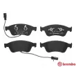 Jeu de 4 plaquettes de frein avant BREMBO P 85 102 - Visuel 1