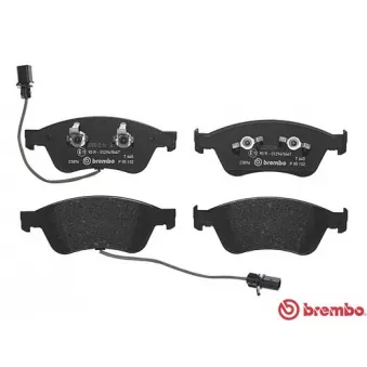 Jeu de 4 plaquettes de frein avant BREMBO