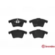 Jeu de 4 plaquettes de frein avant BREMBO P 85 107 - Visuel 1