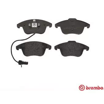 Jeu de 4 plaquettes de frein avant BREMBO P 85 113