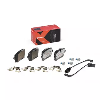 Jeu de 4 plaquettes de frein arrière BREMBO P 85 118X