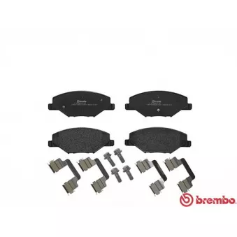Jeu de 4 plaquettes de frein avant BREMBO P 85 121
