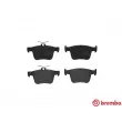Jeu de 4 plaquettes de frein arrière BREMBO P 85 124 - Visuel 1