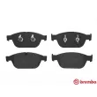 Jeu de 4 plaquettes de frein avant BREMBO P 85 128 - Visuel 1