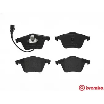Jeu de 4 plaquettes de frein avant BREMBO P 85 129