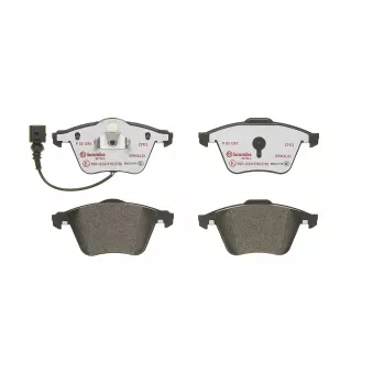 Jeu de 4 plaquettes de frein avant BREMBO P 85 129X