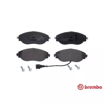 Jeu de 4 plaquettes de frein avant BREMBO P 85 131