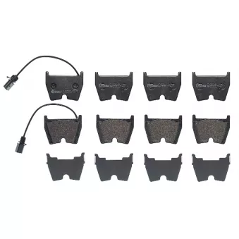 Jeu de 4 plaquettes de frein avant BREMBO P 85 132