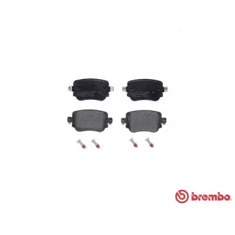 Jeu de 4 plaquettes de frein arrière BREMBO P 85 135