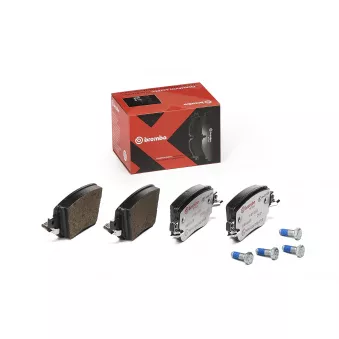 Jeu de 4 plaquettes de frein arrière BREMBO P 85 135X