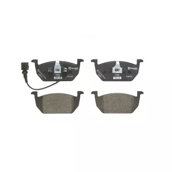 Jeu de 4 plaquettes de frein avant BREMBO P 85 137X