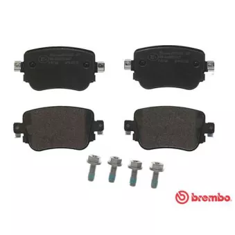 Jeu de 4 plaquettes de frein arrière BREMBO P 85 140