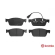 Jeu de 4 plaquettes de frein avant BREMBO P 85 141 - Visuel 1