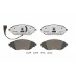 Jeu de 4 plaquettes de frein avant BREMBO P 85 144X - Visuel 1
