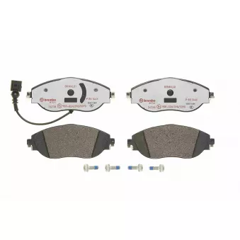 Jeu de 4 plaquettes de frein avant BREMBO P 85 144X