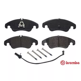 Jeu de 4 plaquettes de frein avant BREMBO P 85 145