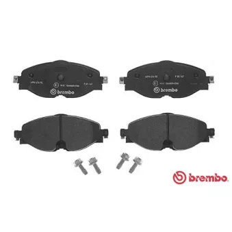 Jeu de 4 plaquettes de frein avant BREMBO P 85 147