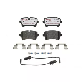 Jeu de 4 plaquettes de frein arrière BREMBO P 85 150X