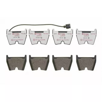 Jeu de 4 plaquettes de frein avant BREMBO P 85 152X