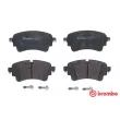 Jeu de 4 plaquettes de frein arrière BREMBO P 85 154 - Visuel 1