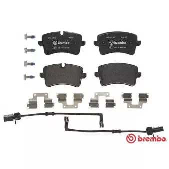 Jeu de 4 plaquettes de frein arrière BREMBO P 85 157