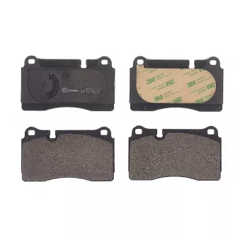 Jeu de 4 plaquettes de frein avant BREMBO P 85 159