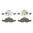 Jeu de 4 plaquettes de frein avant BREMBO P 85 160X - Visuel 1