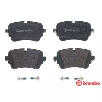 Jeu de 4 plaquettes de frein arrière BREMBO P 85 161