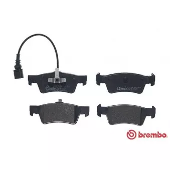 Jeu de 4 plaquettes de frein arrière BREMBO P 85 163