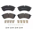Jeu de 4 plaquettes de frein avant BREMBO P 85 169 - Visuel 1
