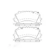 Jeu de 4 plaquettes de frein avant BREMBO P 85 170 - Visuel 2